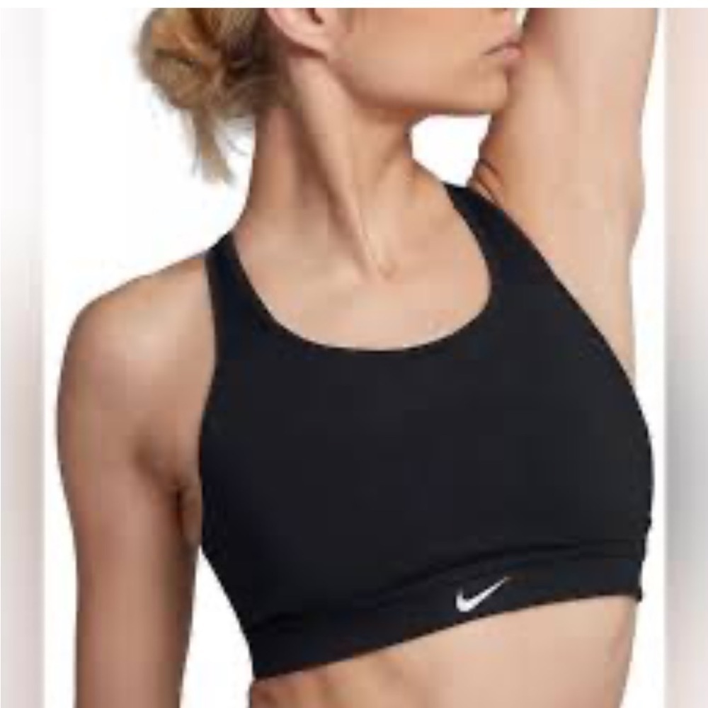 Nike Women's Black Racerback Sports Bra